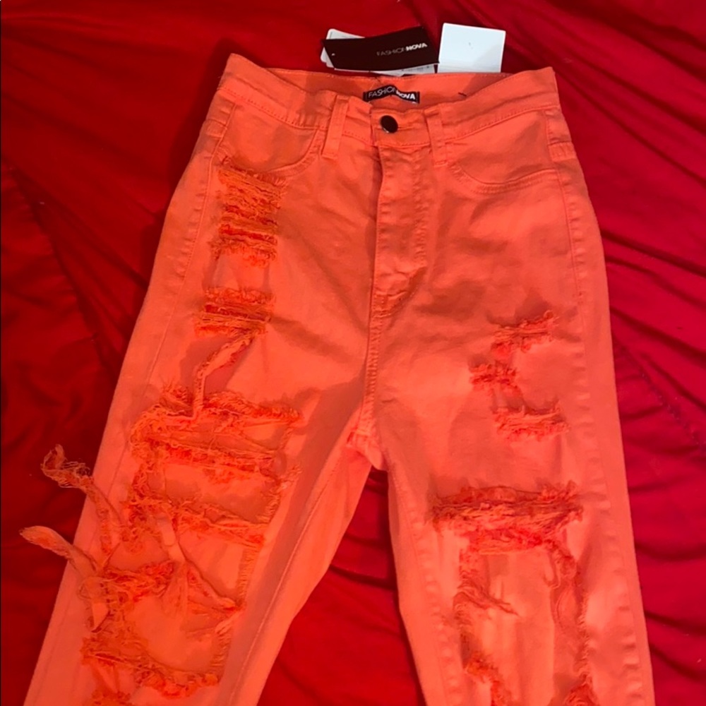 Fashion Nova High Waisted Jeans